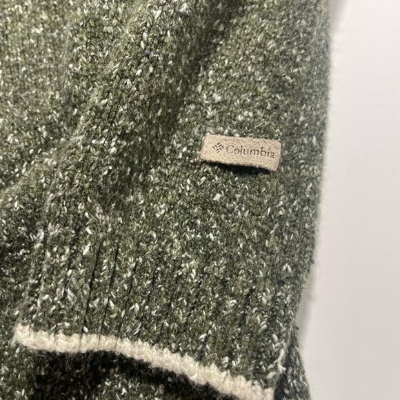 Men’s Columbia Sweater Green Size Large - Picture 4 of 7